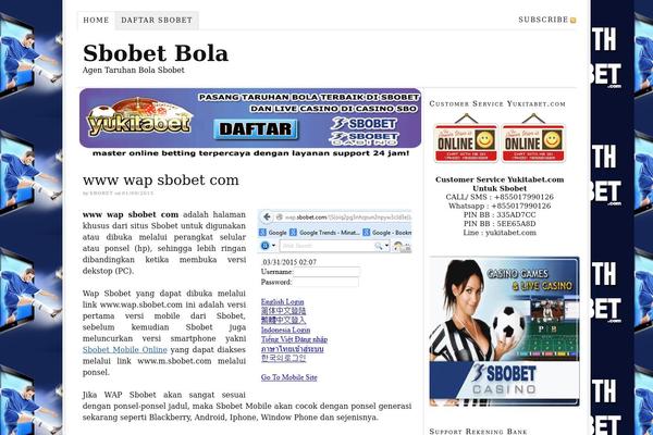 sbobetbola.net site used Thesis 1.7