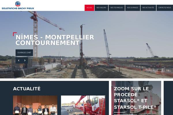sbpieux.fr site used Soletanche