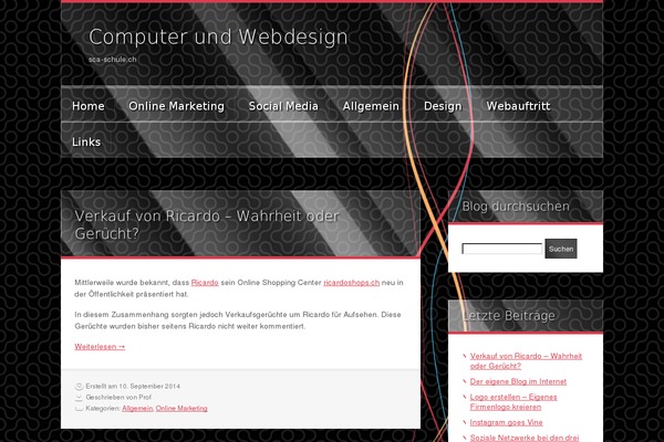 sca-schule.ch site used BlackMesa