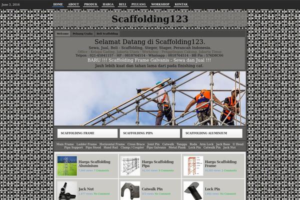 scaffolding123.com site used Zinet