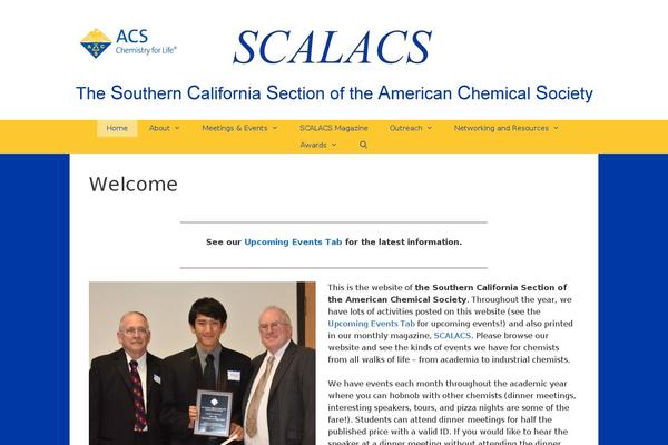 Site using My Calendar plugin