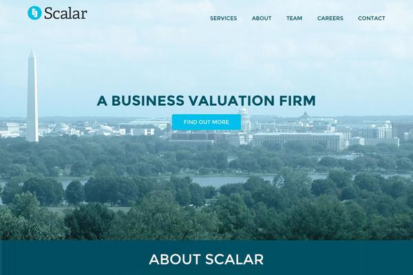 scalar theme websites examples