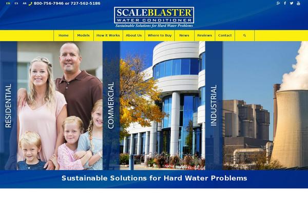 scaleblaster.com site used Website2