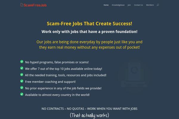 Site using Elegantbuilder plugin