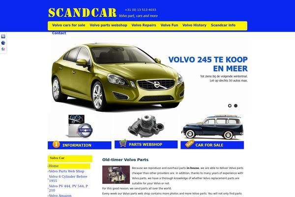 scandcar.com site used Impress