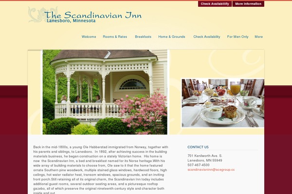 Salutation theme site design template sample