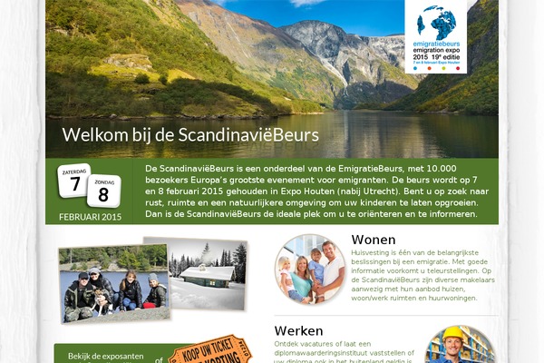 scandinaviebeurs.nl site used Scandinavie-beurs