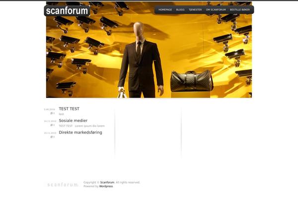 scanforum.no site used Bosspress