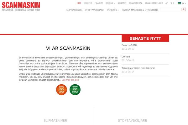 scanmaskin.se site used Topborn