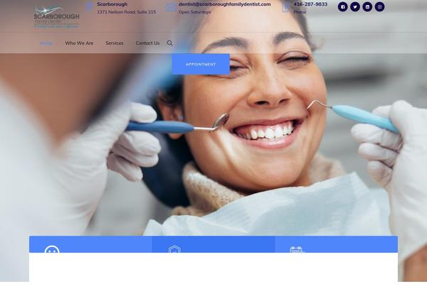 Site using Dentiq-addons plugin