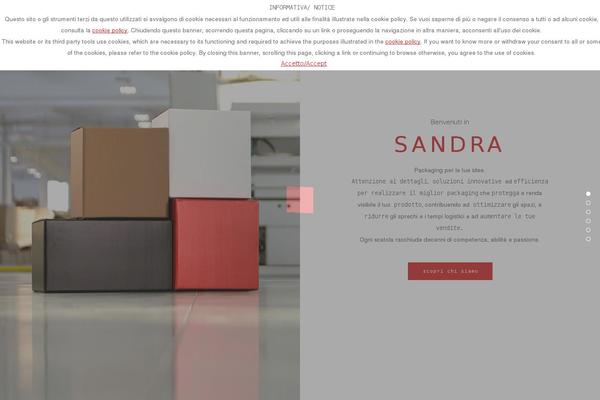 scatsandra.com site used Homa-child