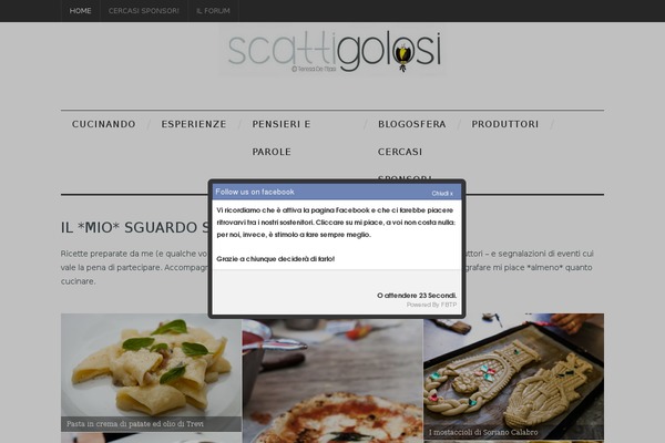 scattigolosi.com site used Thecookbook