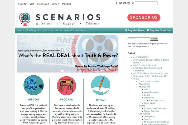 scenariosusa.org site used Scenarios-v2