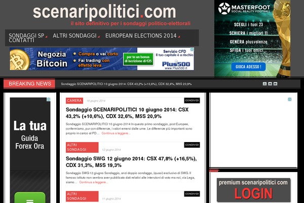 scenaripolitici.com site used Unick