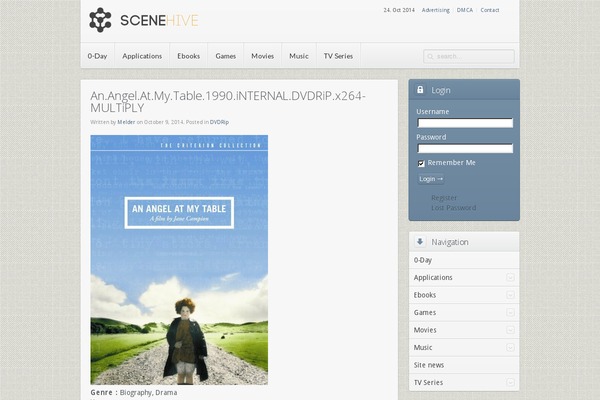 Sync theme site design template sample