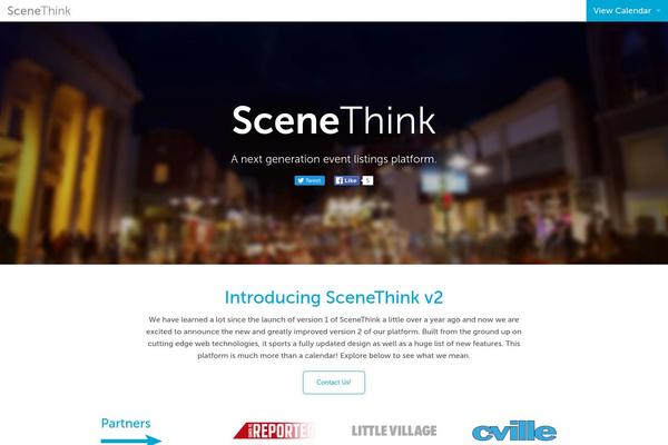 scenethink.com site used Scenethink2