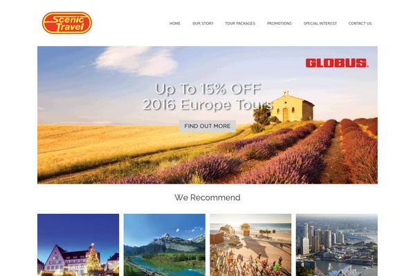 Virtue theme site design template sample