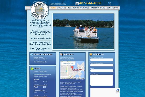 scenicboattours.com site used Scenic-boat-tour