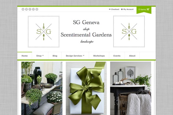 scentimentalgardens.com site used Organic Shop