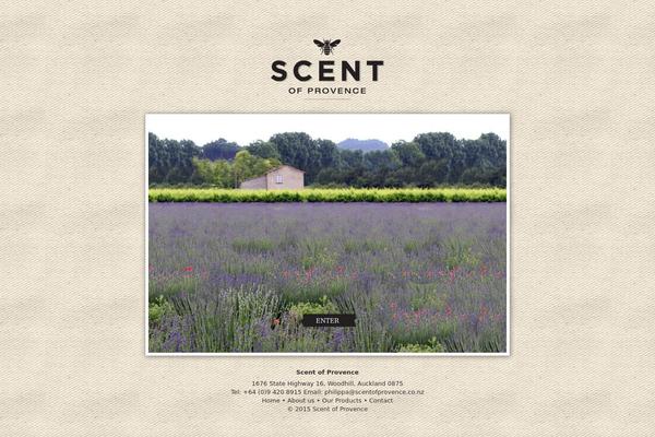 scentofprovence.co.nz site used Scent