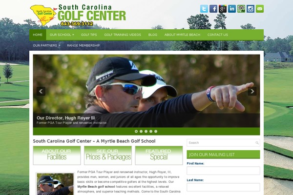 scgolfcenter.com site used Priston