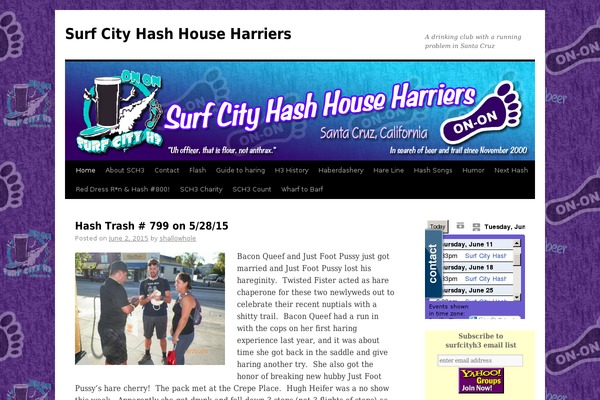 Twenty Ten theme site design template sample