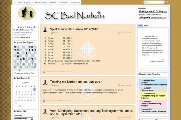 schach-badnauheim.de site used Chessking
