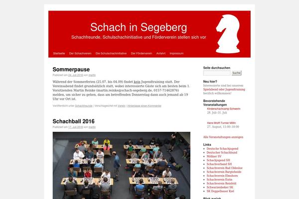 schach-segeberg.de site used Schach_se_twentyten