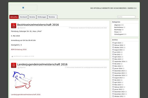 schachbezirk-nord.de site used Suffusion