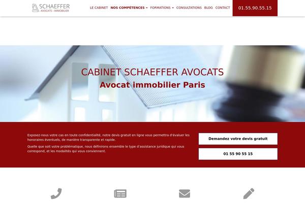 schaeffer-avocats-immobilier.com site used Mimian