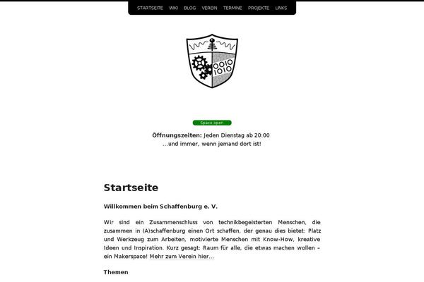 schaffenburg.org site used Schaffenburg