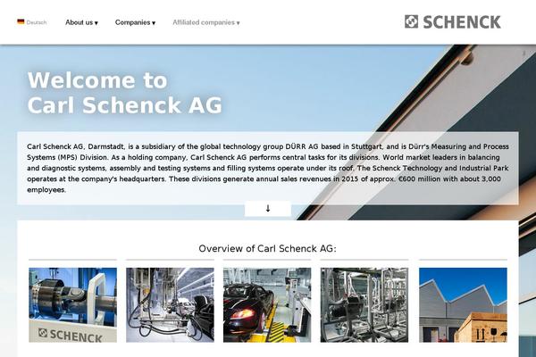 schenck.net site used Schenck