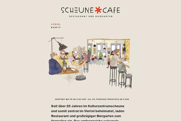 scheunecafe.de site used Scheunecafe