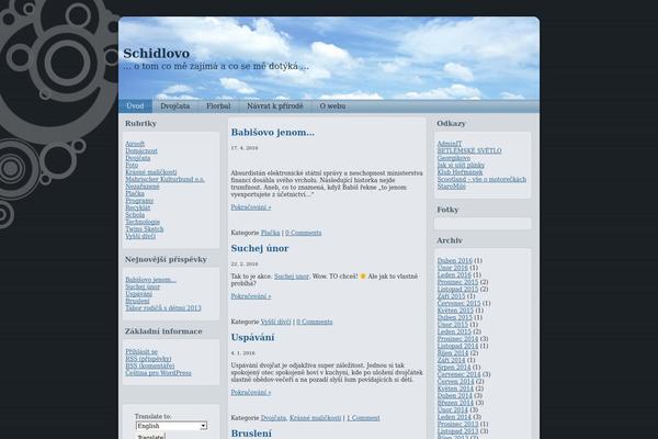 Cloudland theme site design template sample
