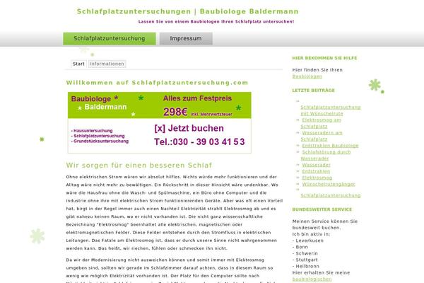 schlafplatzuntersuchungen.com site used Baubiologe