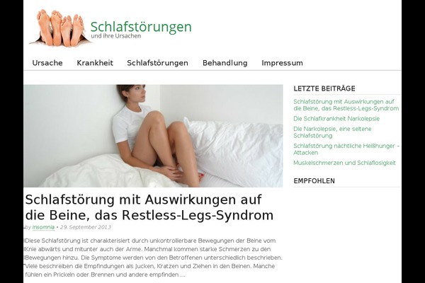 schlafstoerungen-ursachen.de site used Presswork