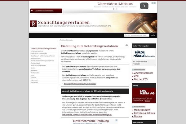 schlichtungsverfahren.ch site used Lmgrau