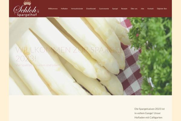 Enfold theme site design template sample