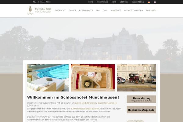 schlosshotel-muenchhausen.com site used Hotec