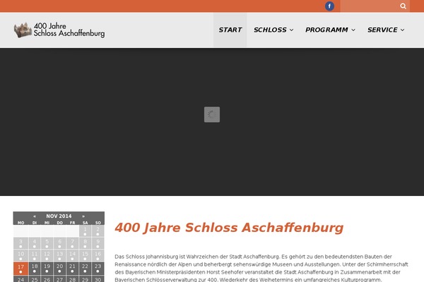 schlossjubilaeum-aschaffenburg.de site used Gameplan