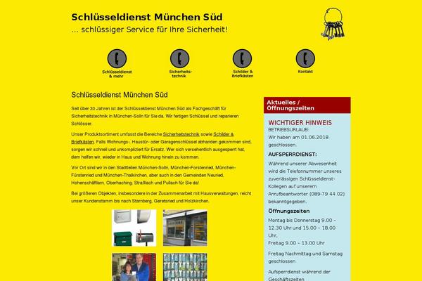 schluesseldienst-muenchen-sued.de site used Muenchen