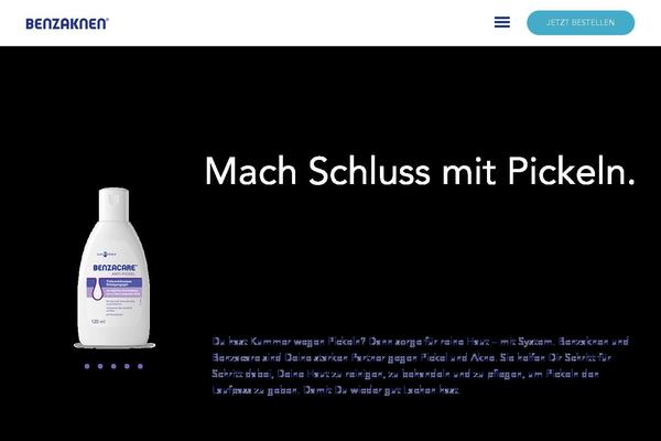 schlussmitakne.de site used Benzaknen
