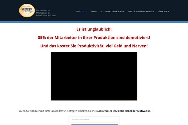 OceanWP theme site design template sample