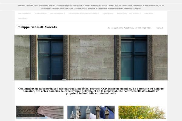 schmitt-avocats.fr site used Sento_pro