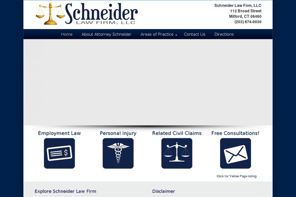 schneider-law-firm.com site used uDesign
