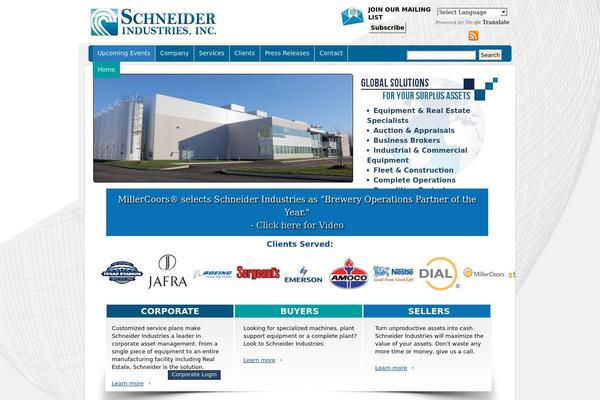 schneiderauctions.com site used 2011schneiderind