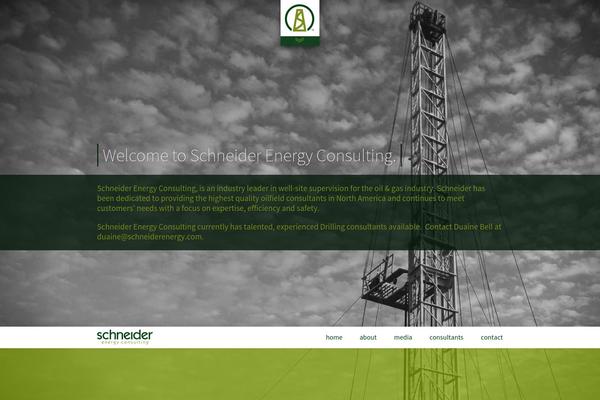 schneiderenergy.com site used Schneider