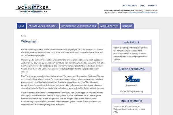 schnittker-versicherungsmakler.de site used Schnittker-versicherungsmakler