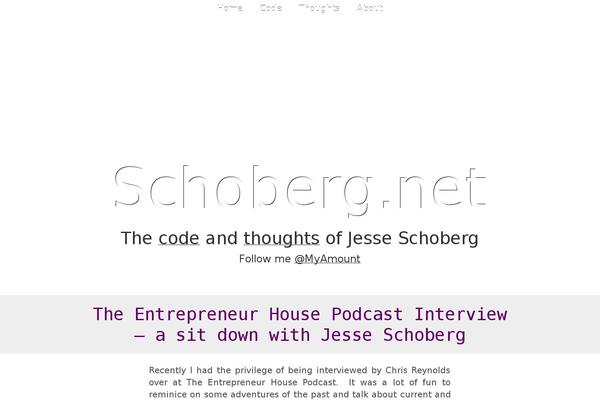 schoberg.net site used Schoberg2015