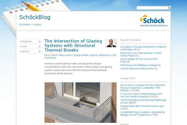 schock-blog.com site used Schoeckrelaunch